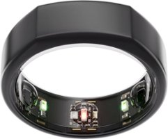 Oura Ring Gen3 - Heritage - Size Before You Buy - Size 13 - Stealth - Front_Zoom