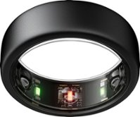 Oura Ring Gen3 - Horizon - Size Before You Buy - Size 12 - Stealth - Front_Zoom