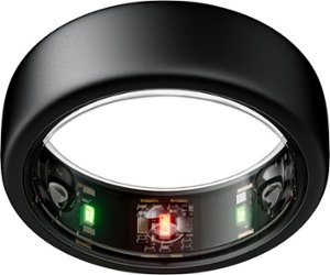 Oura Ring Gen3 - Horizon - Size 12 - Stealth - Front_Zoom