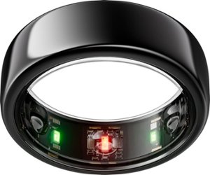 Oura Ring Gen3 - Horizon - Size 6 - Black - Front_Zoom