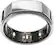 Front. Oura - Oura Ring Gen3 - Heritage - Size Before You Buy - Size 7 - Silver.