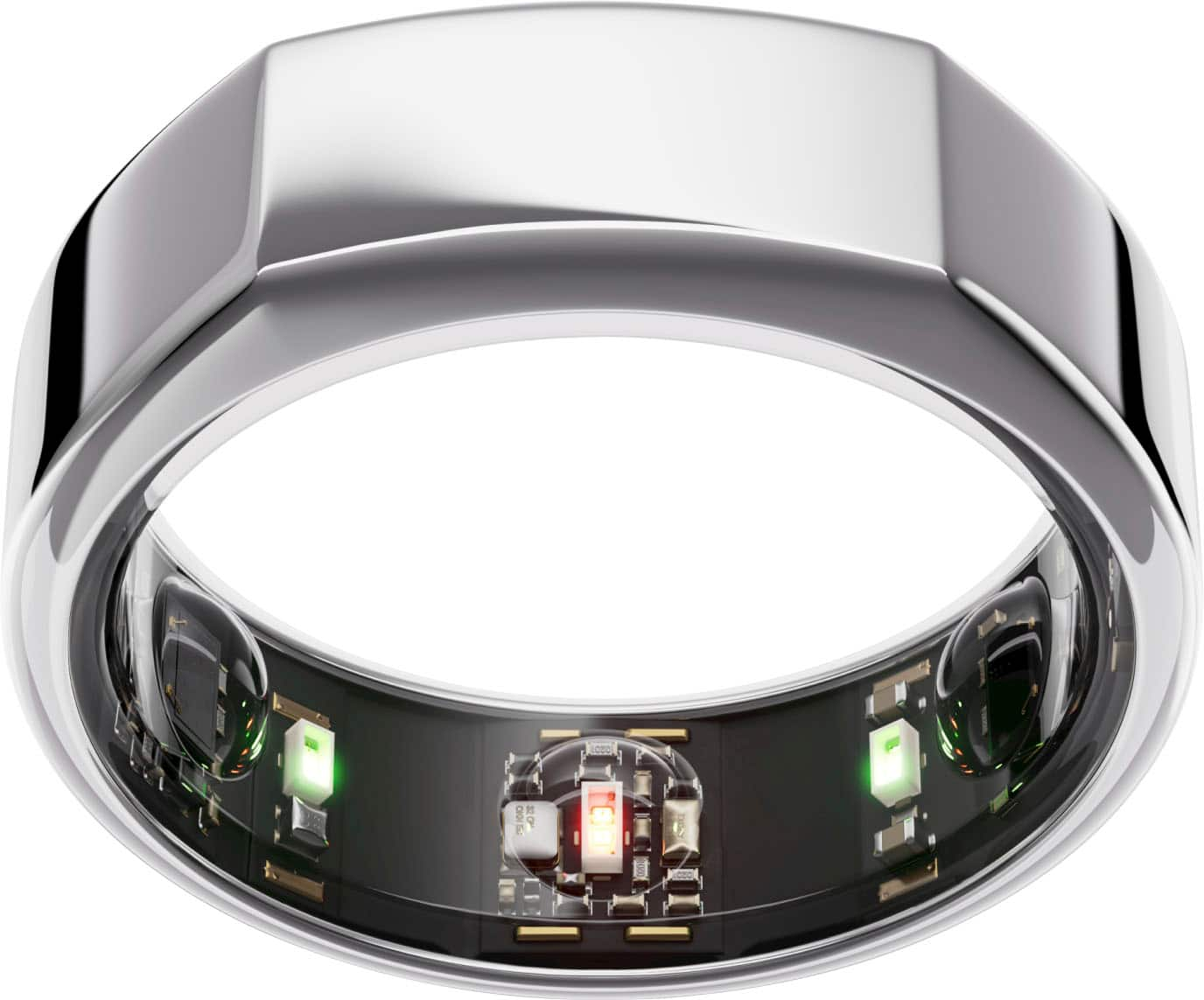 Oura Ring Heritage silver US8 - 携帯電話