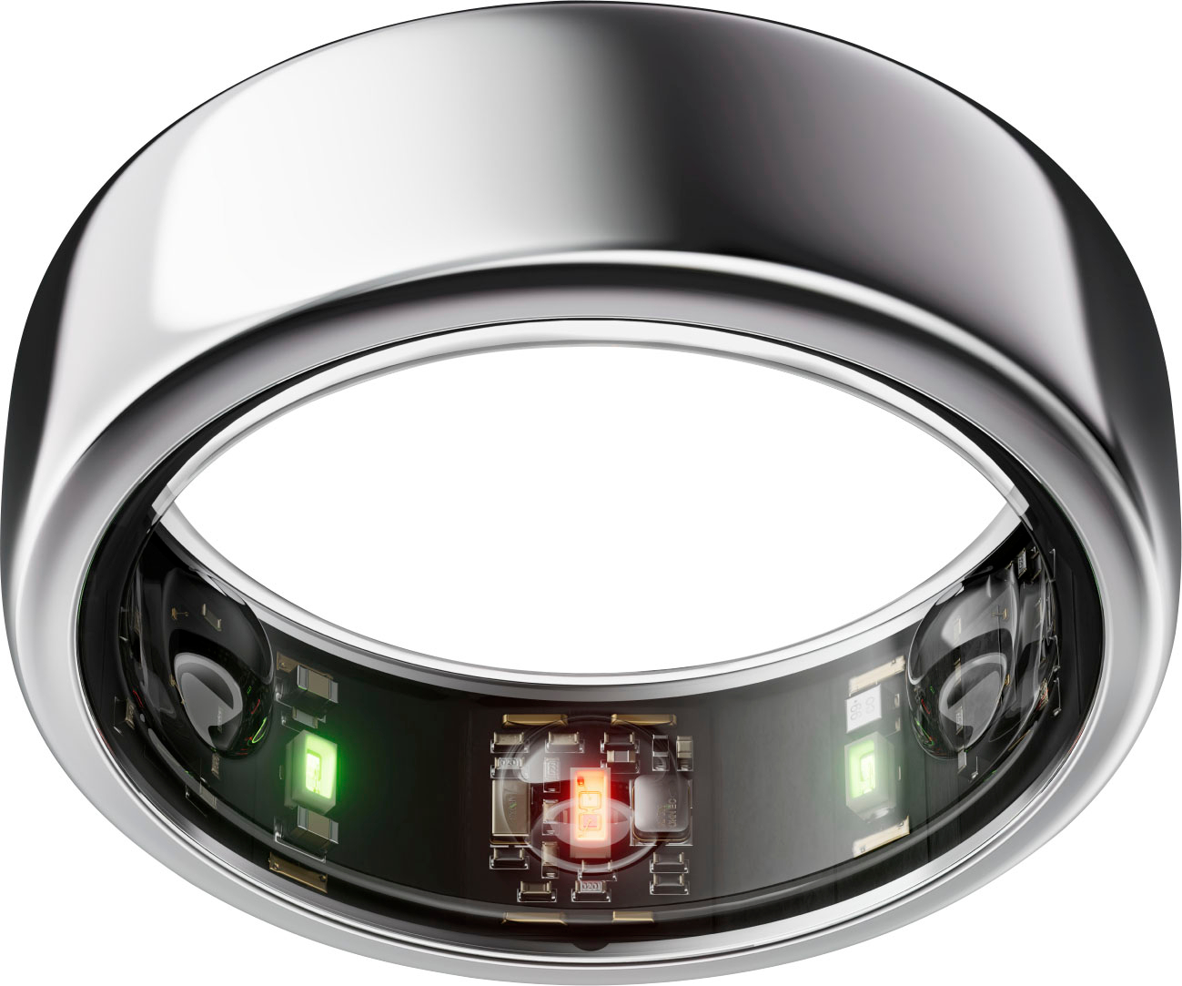 Oura Ring Gen3 Horizon Size 8 Silver JZ90-51384-08 - Best Buy