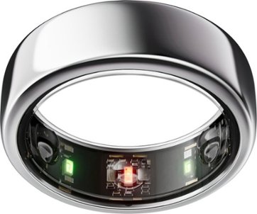Oura Ring Gen3 - Horizon - Size Before You Buy - Size 8 - Silver