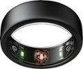 Front. Oura - Oura Ring Gen3 - Horizon - Size Before You Buy - Size 6 - Stealth.