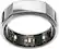 Front. Oura - Oura Ring Gen3 - Heritage - Size Before You Buy - Size 8 - Silver.