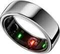 Angle Zoom. Oura Ring Gen3 - Horizon - Size Before You Buy - Size 10 - Silver.