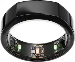 Oura - Refurbished Excellent - Ring Gen3 - Heritage - Size Before You Buy - Size 7 - Black - (2021)