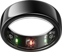 Oura Ring Gen3 - Horizon - Size Before You Buy - Size 12 - Black - Front_Zoom