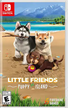 Front. Fireshine Games - Little Friends: Puppy Island. - E (Everyone)