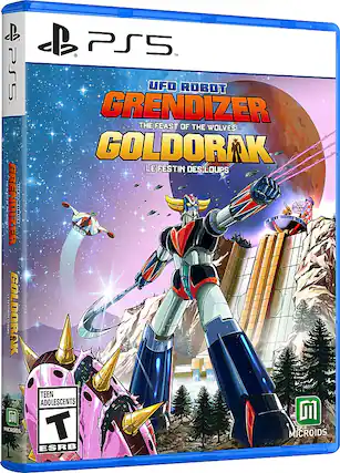 Front. Microids - UFO Robot Grendizer: The Feast of the Wolves. - T (Teen 13+)