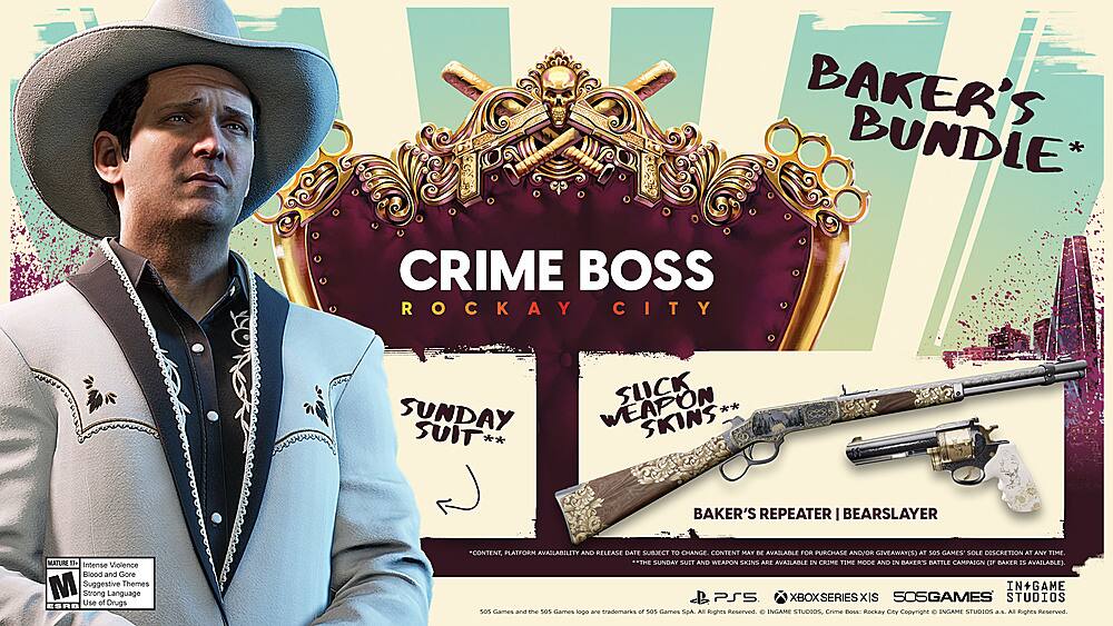 Angle. 505 Games - CRIME BOSS: ROCKAY CITY.