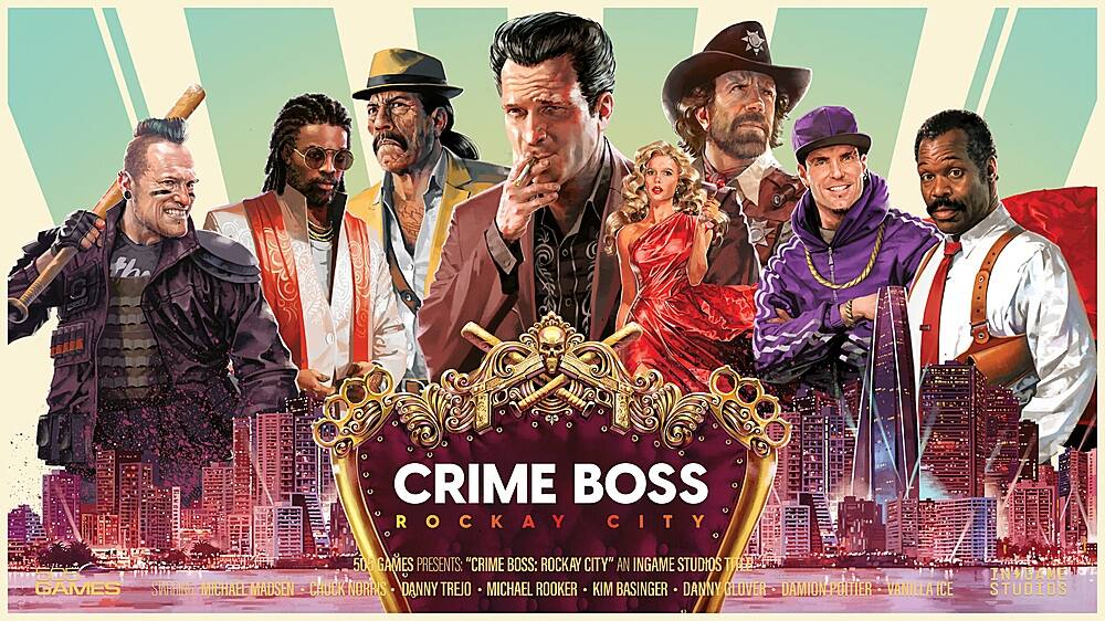 Left. 505 Games - CRIME BOSS: ROCKAY CITY.