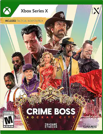 Front. 505 Games - CRIME BOSS: ROCKAY CITY. - M (Mature 17+)