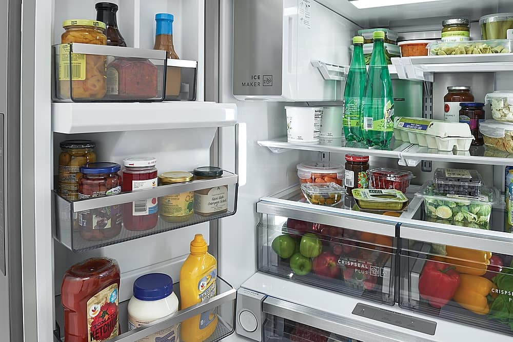 Alt View 12. Frigidaire - Professional 22.6 Cu. Ft. French Door Counter-Depth Refrigerator - Stainless Steel.