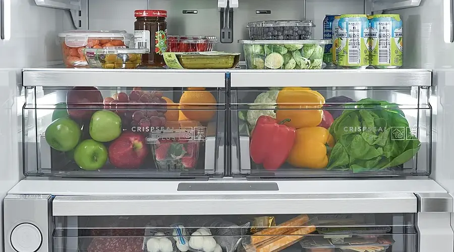 Alt View 13. Frigidaire - Professional 22.6 Cu. Ft. French Door Counter-Depth Refrigerator - Stainless Steel.