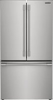Frigidaire - Professional 23.3 Cu. Ft. French Door Counter-Depth Refrigerator - Stainless Steel - Front_Zoom