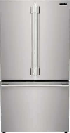 Frigidaire - Professional 36 in. Wide 23.3 Cu. Ft. French Door Counter-Depth Refrigerator with Internal Water Dispenser - Smudge Proof Stainless Steel