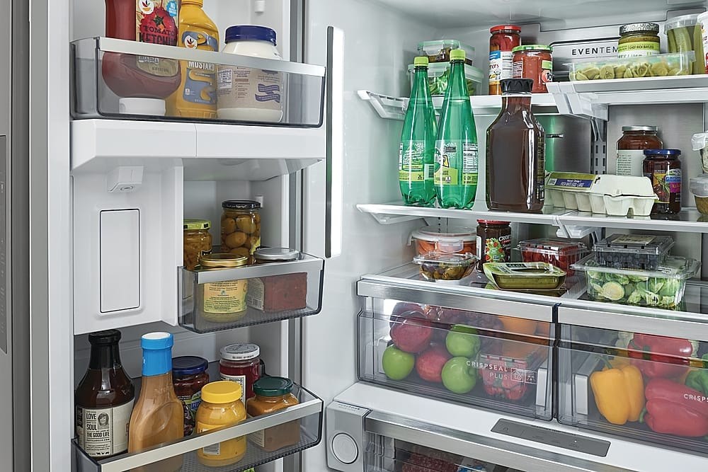 Alt View 11. Frigidaire - Professional 23.3 Cu. Ft. French Door Counter-Depth Refrigerator - Stainless Steel.