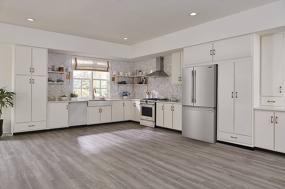 Alt View 19. Frigidaire - Professional 23.3 Cu. Ft. French Door Counter-Depth Refrigerator - Stainless Steel.