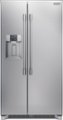 Frigidaire - Professional 22.3 Cu. Ft. Side by Side Counter Depth Refrigerator - Stainless Steel