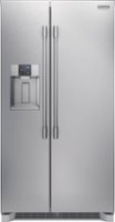 Frigidaire - Professional 22.3 Cu. Ft. Side by Side Counter Depth Refrigerator - Stainless Steel - Front_Zoom