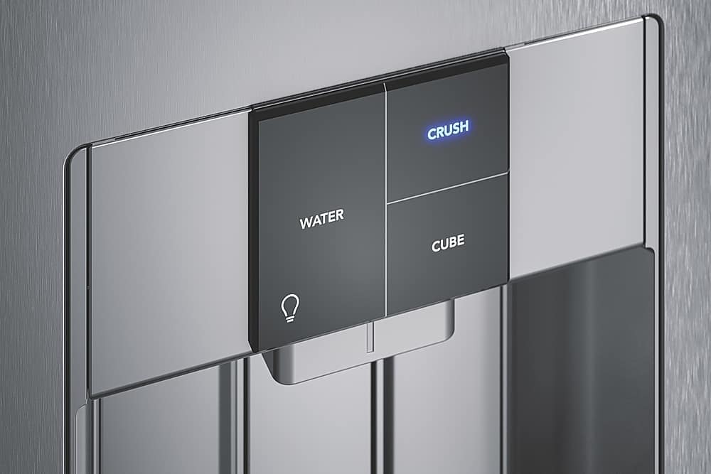 Alt View 4. Frigidaire - Professional 22.3 Cu. Ft. Side by Side Counter Depth Refrigerator - Stainless Steel.