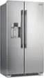 Left. Frigidaire - Professional 22.3 Cu. Ft. Side by Side Counter Depth Refrigerator - Stainless Steel.