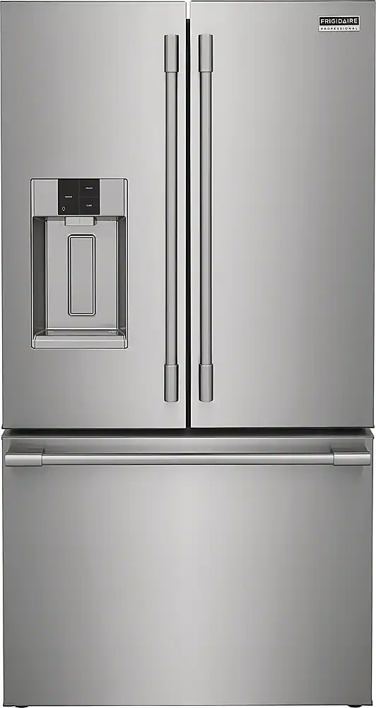 Front. Frigidaire - Professional 27.8 Cu. Ft. French Door Refrigerator - Stainless Steel.