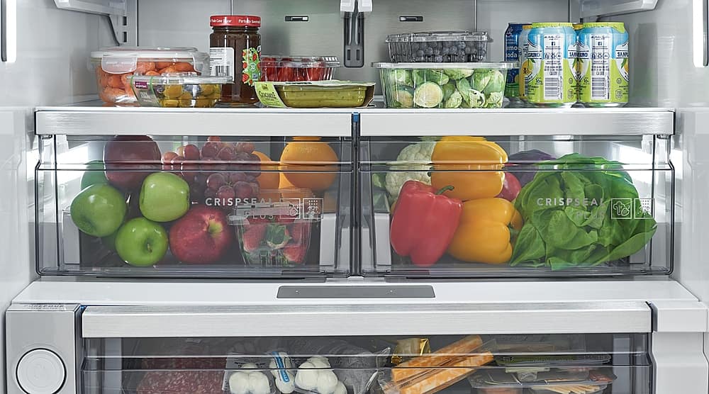 Alt View 12. Frigidaire - Professional 27.8 Cu. Ft. French Door Refrigerator - Stainless Steel.