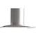 Angle. GE Profile - 36" Chimney Island Mount Hood - Stainless Steel.