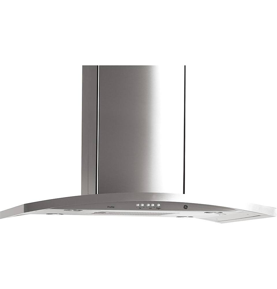 GE Profile 36 inches Convertible Island Range Hood Stainless Steel