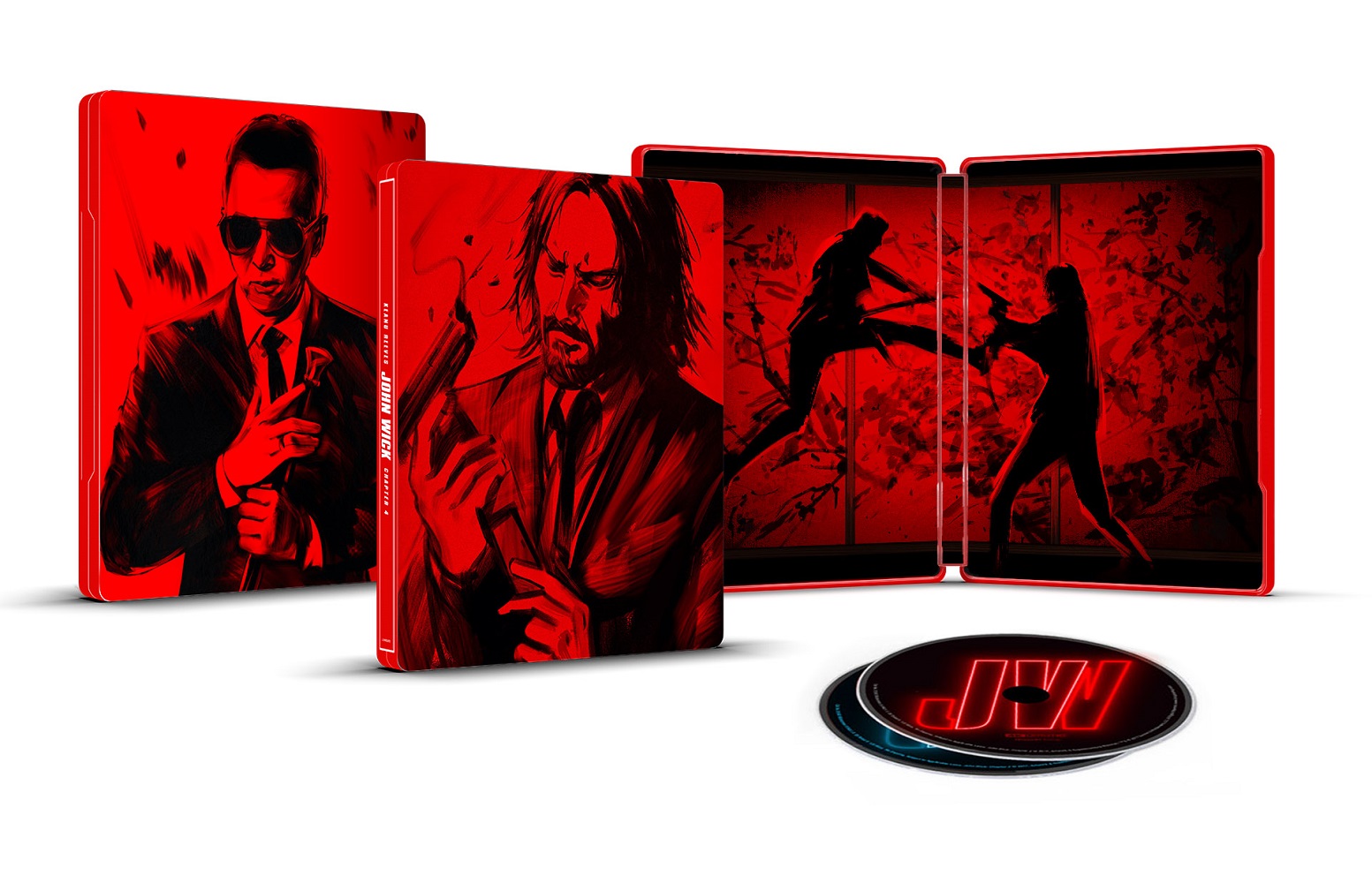  John Wick: Chapter 4 [SteelBook] [4K Ultra HD Blu-ray/Blu-ray] [Only @ Best Buy] [2023]