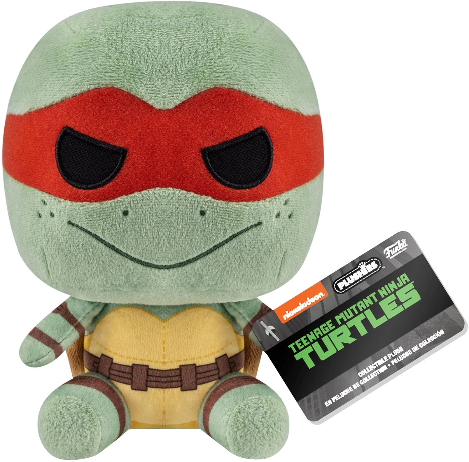 Front. Funko - Plush: Teenage Mutant Ninja Turtles- Raphael.