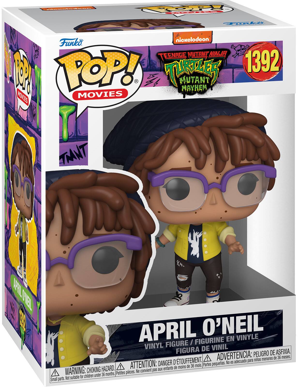 Angle. Funko - POP! Movies: Teenage Mutant Ninja Turtles Mutant Mayhem- April O’Neil.