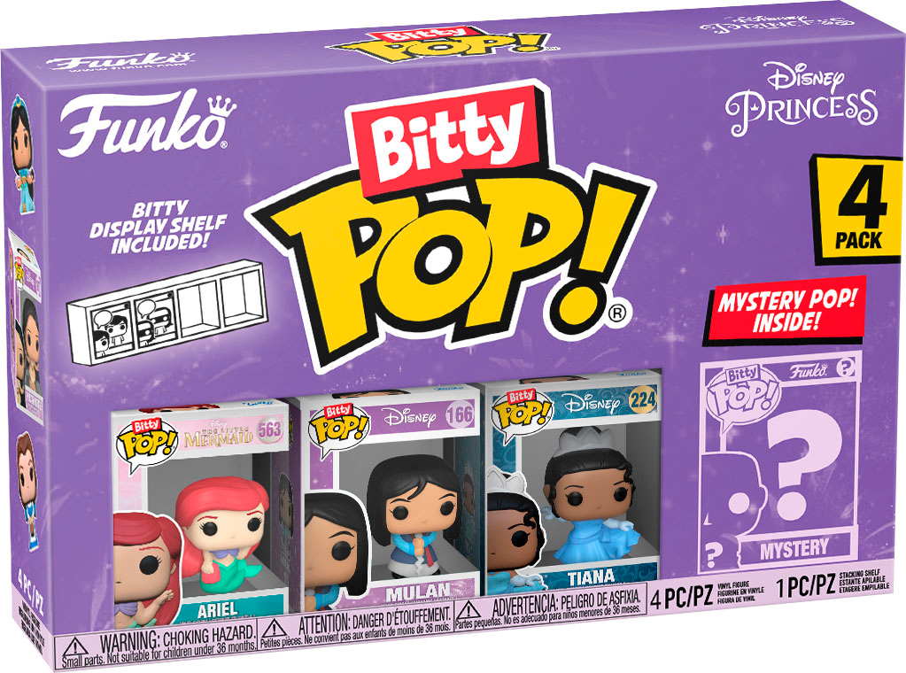 Funko Pop! Bitty Pop: Disney - Minnie Mouse, Daisy Duck, Donald Duck and a  Mystery Bitty Pop! 4-Pack 