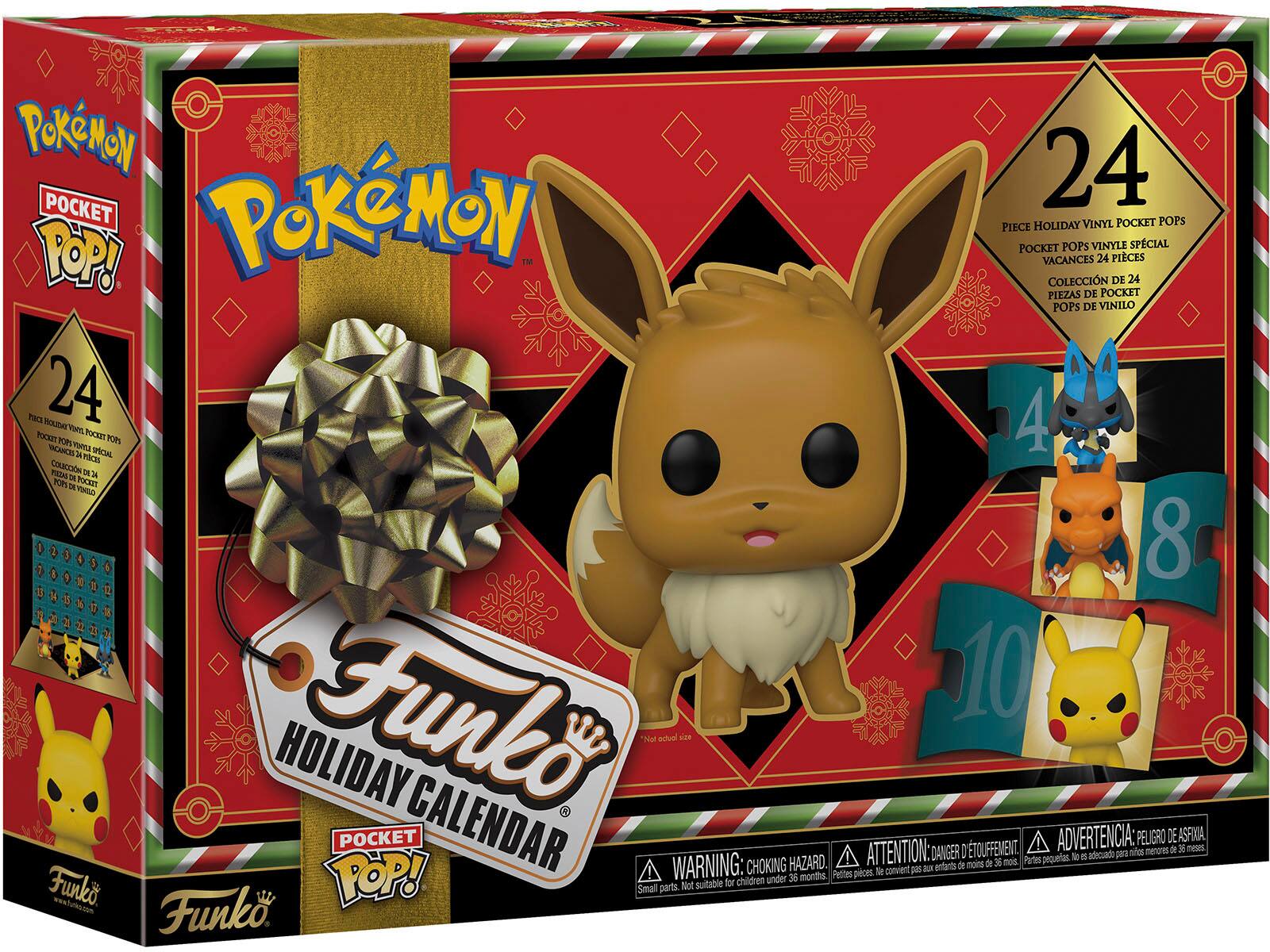 Angle. Funko - Holiday Calendar: Pokemon 2023 - Multi.
