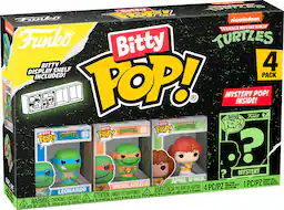 Bitty POP! Teenage Mutant Ninja Turtles - Leonardo 4 Pack