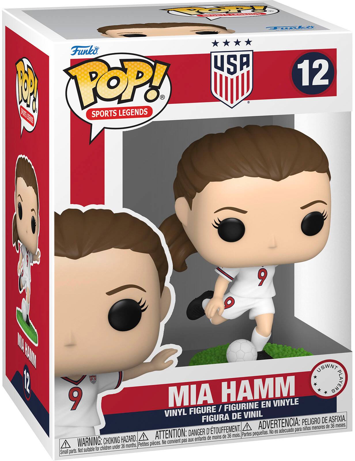 Angle. Funko - POP! Sports: US Women's National Team - Mia Hamm.