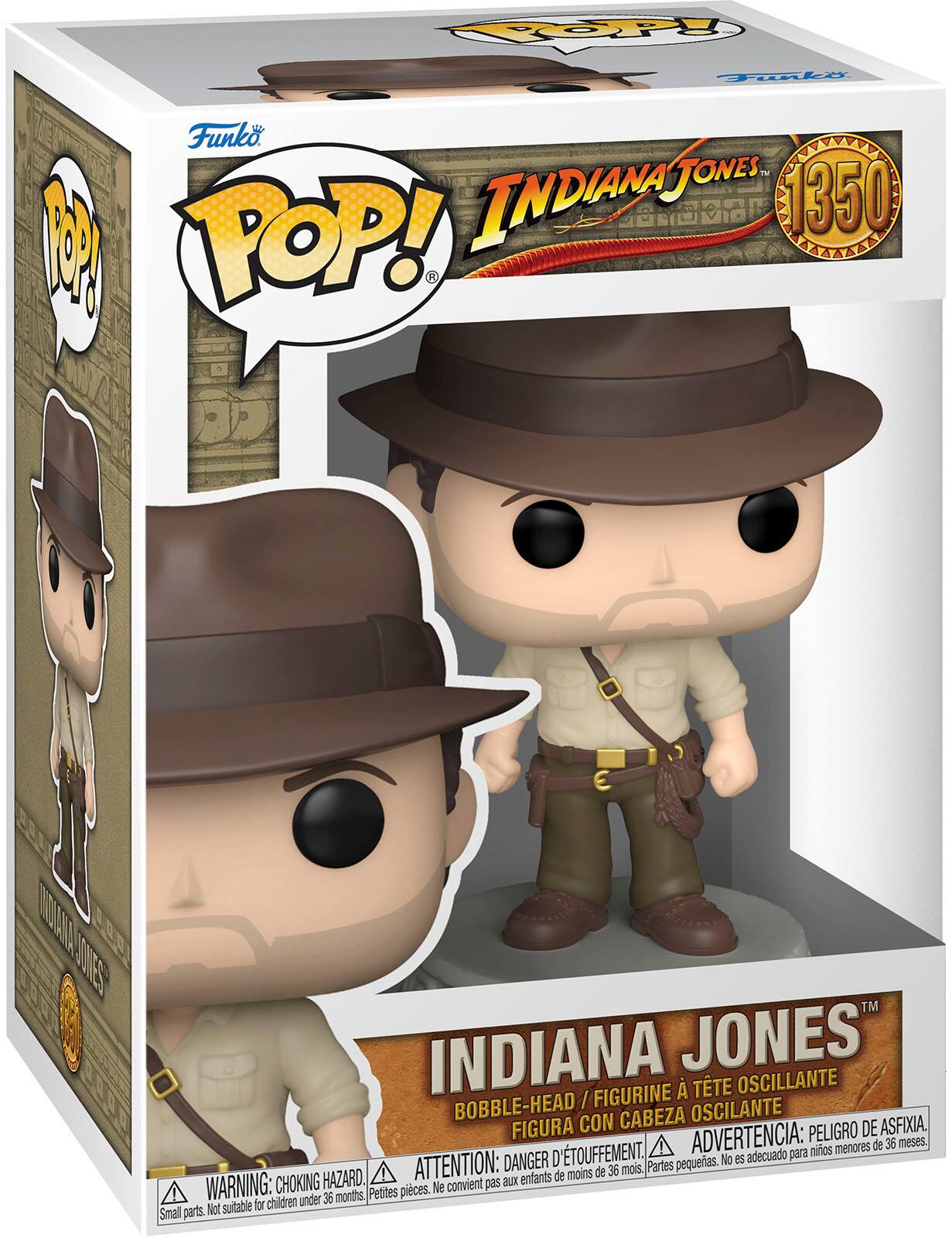 Angle. Funko - POP! Movies: Raiders of the Lost Ark- Indiana Jones.