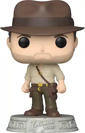 Front. Funko - POP! Movies: Raiders of the Lost Ark- Indiana Jones.