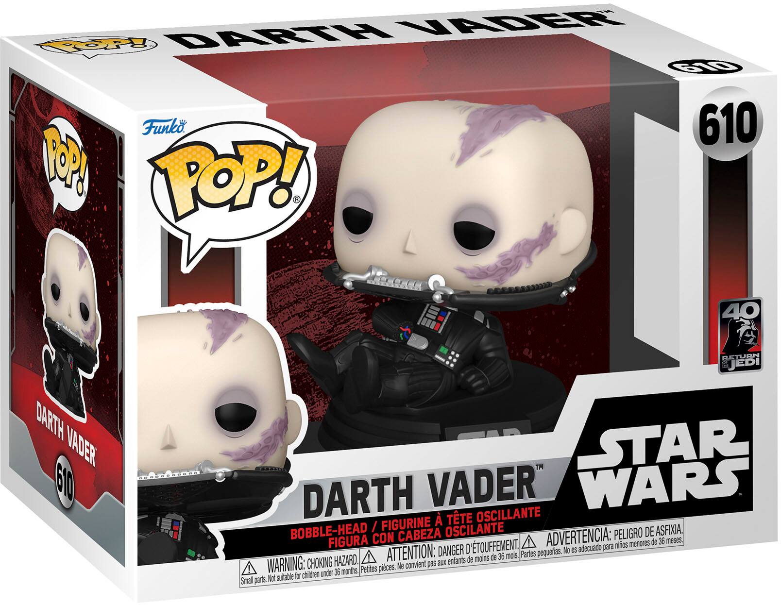 Angle. Funko - POP !Star Wars: Return of the Jedi - Darth Vader.