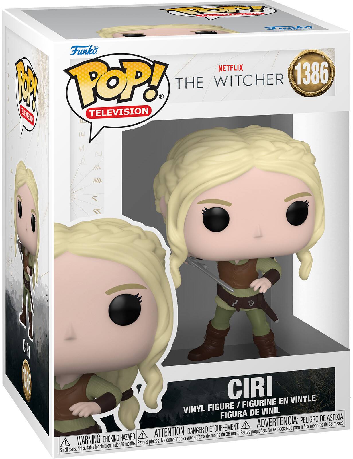Angle. Funko - POP! TV: The Witcher- Ciri.