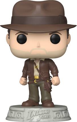Front. Funko - POP! Movies: Raiders of the Lost Ark - Indiana Jones with Jacket.