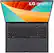Alt View 4. LG - LG gram 17” Laptop - Intel Evo Platform 13th Gen Intel Core i7 with 32GB RAM - 2TB NVMe SSD - Charcoal Gray.
