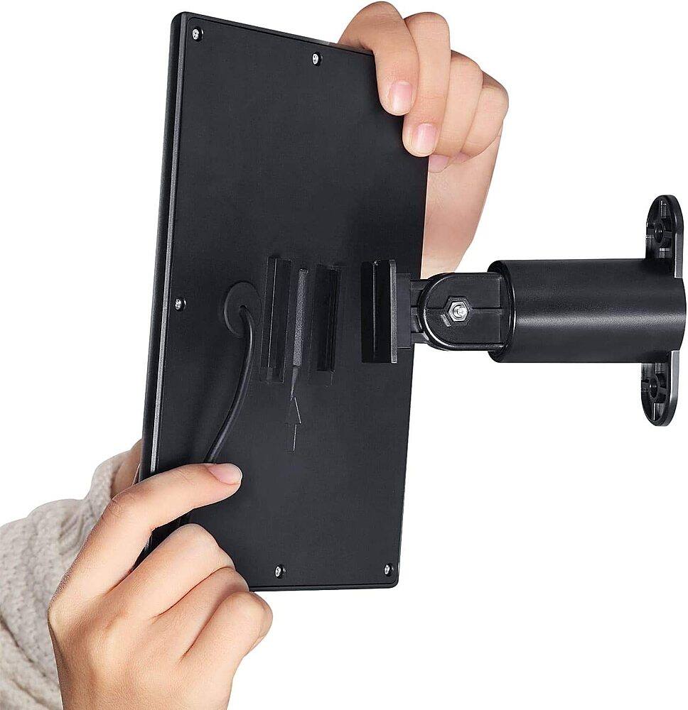 Alt View 11. Wasserstein - Solar Panels for Ring Spotlight Camera Battery and Ring Stick Up Camera Battery (3-Pack) - Black.