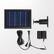 Alt View 14. Wasserstein - Mountable Solar Panel compatible with Blink Floodlight and Blink Outdoor Camera - Black.