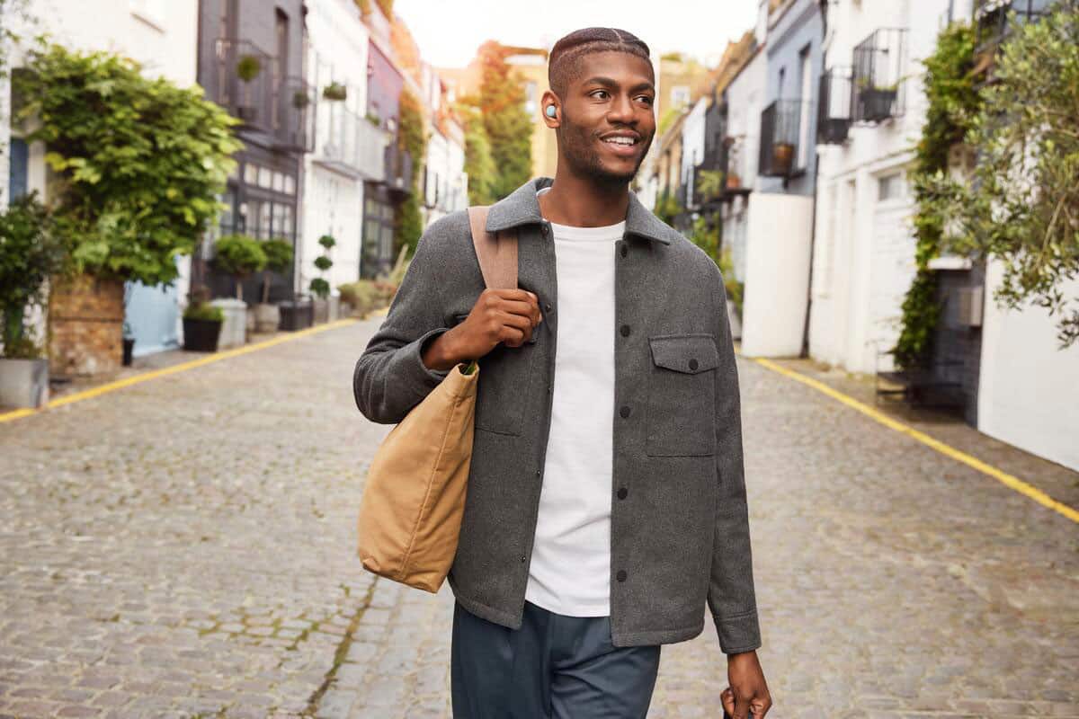 Alt View 17. Google - Pixel Buds A-Series True Wireless In-Ear Headphones - Sea.