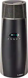 Lasko - 1500-Watt Full-Circle Warmth Ceramic Tower Space Heater with Remote Control, CT22360 - Black - Front_Zoom