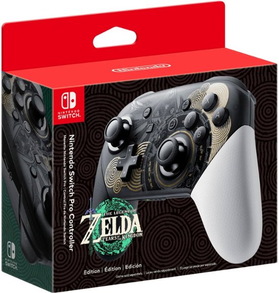 Pro Controller for Nintendo Switch The Legend of Zelda: of the Kingdom Edition HACAFSSKU - Best Buy